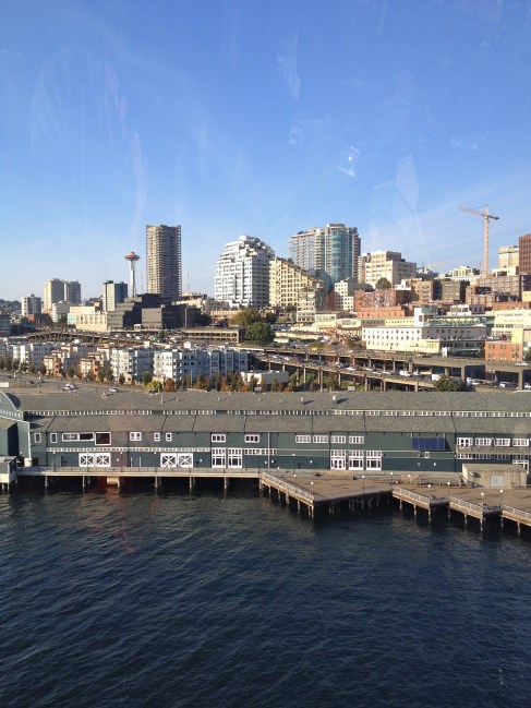 View of Downtown Seattle from Wheel Image